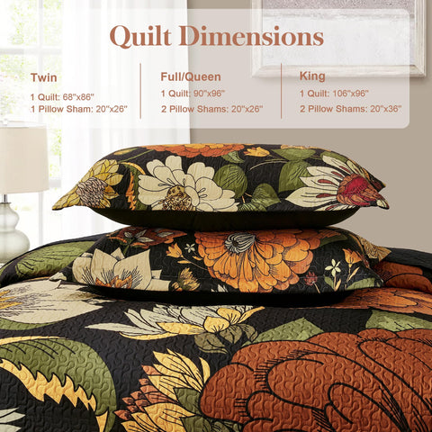 Tyrot quilt on styled bedroom emphasizing dramatic decor upgrade and comfort
