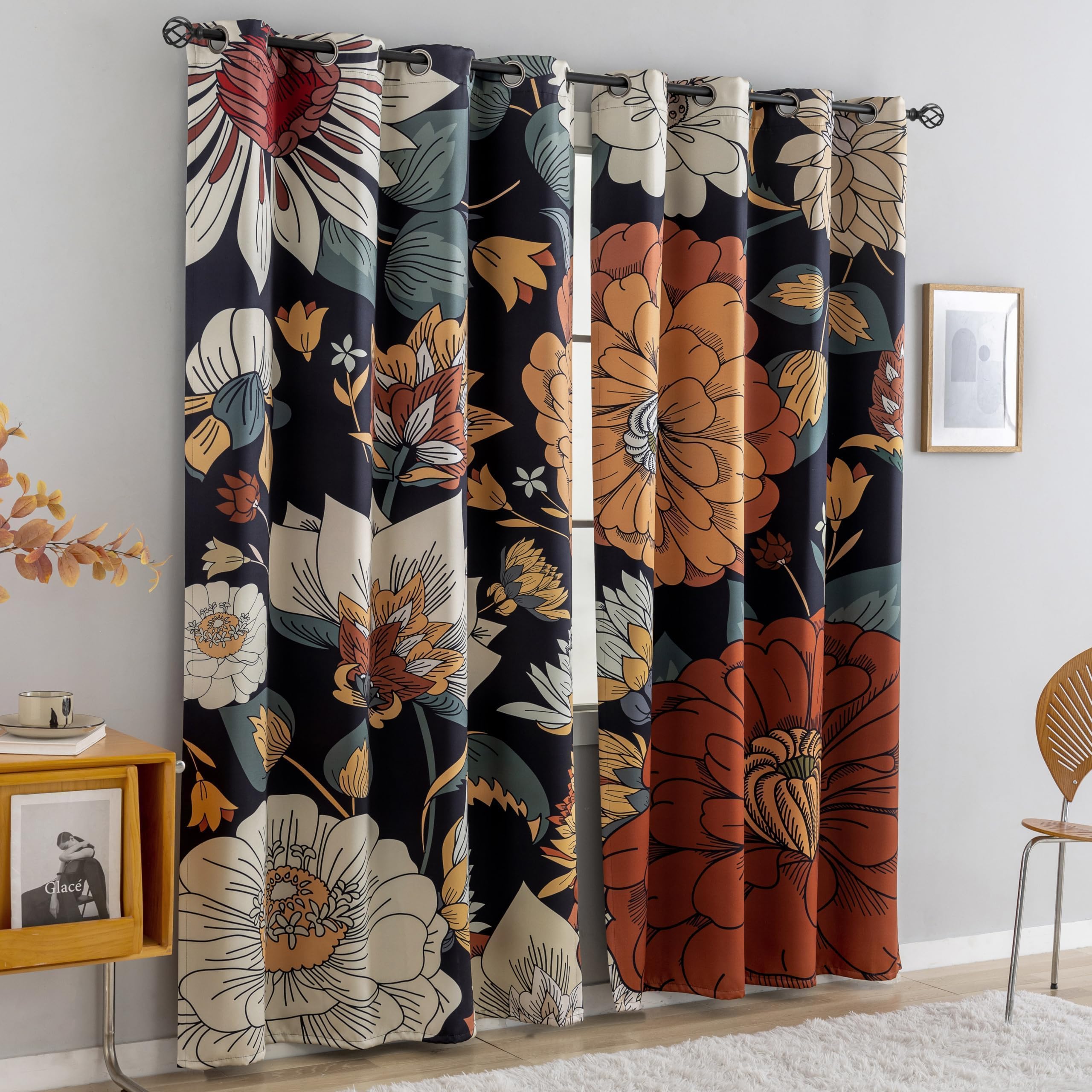 Tyrot close-up of polyester texture and floral print highlighting durability and color