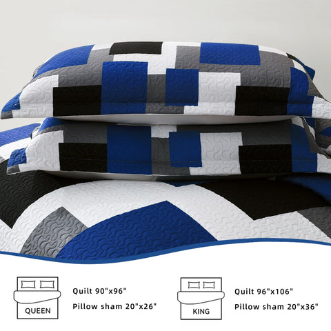 Tyrot folded quilt in storage demonstrating compactness and easy care