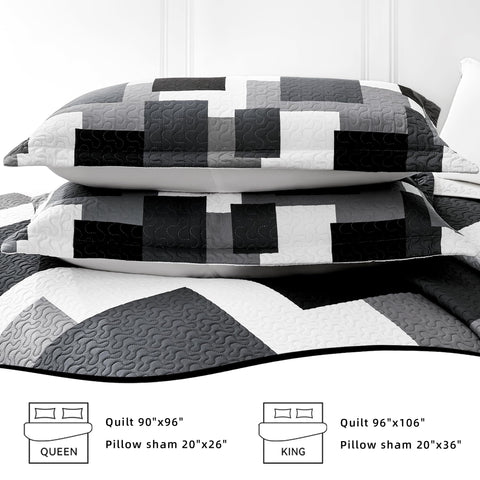 Tyrot lifestyle bedroom scene showing how the quilt elevates decor