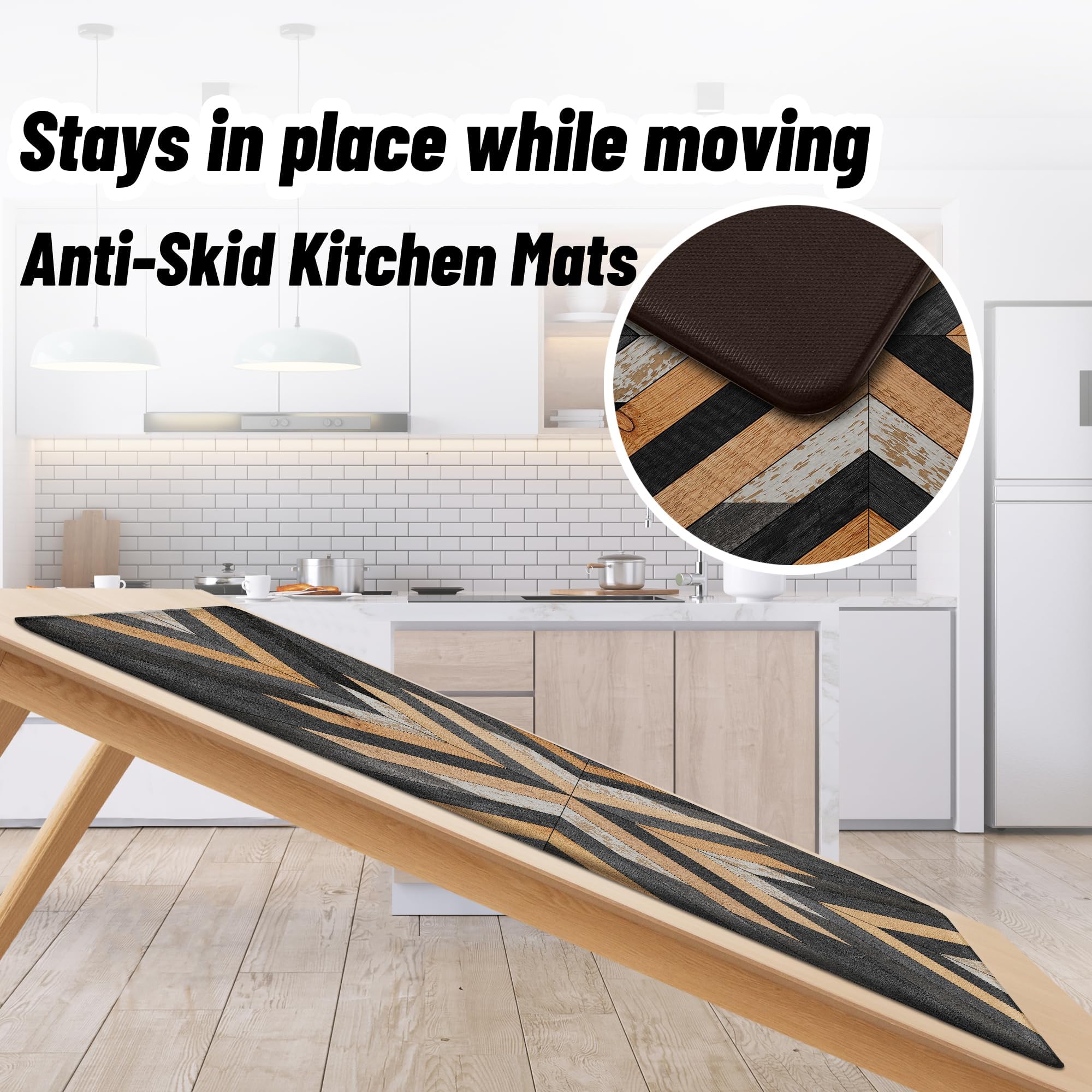 Tyrot underside view showing non-slip backing for safer kitchen footing