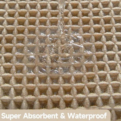TYUU absorbing water from wet feet showing strong moisture control