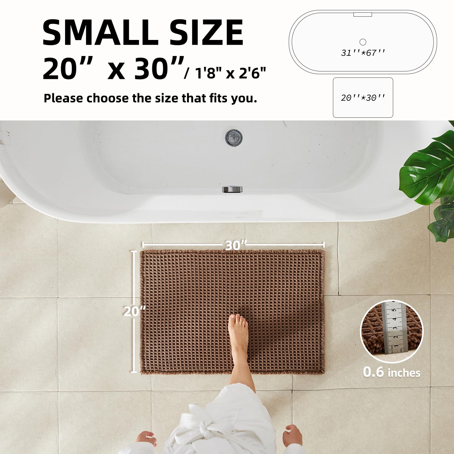 TYUU close-up waffle knit texture providing soft absorbent feel