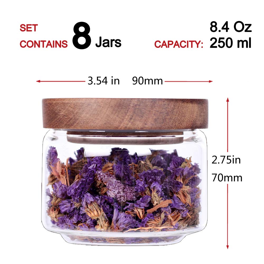 Tzerotone jar next to teaspoon for scale and portion control benefit