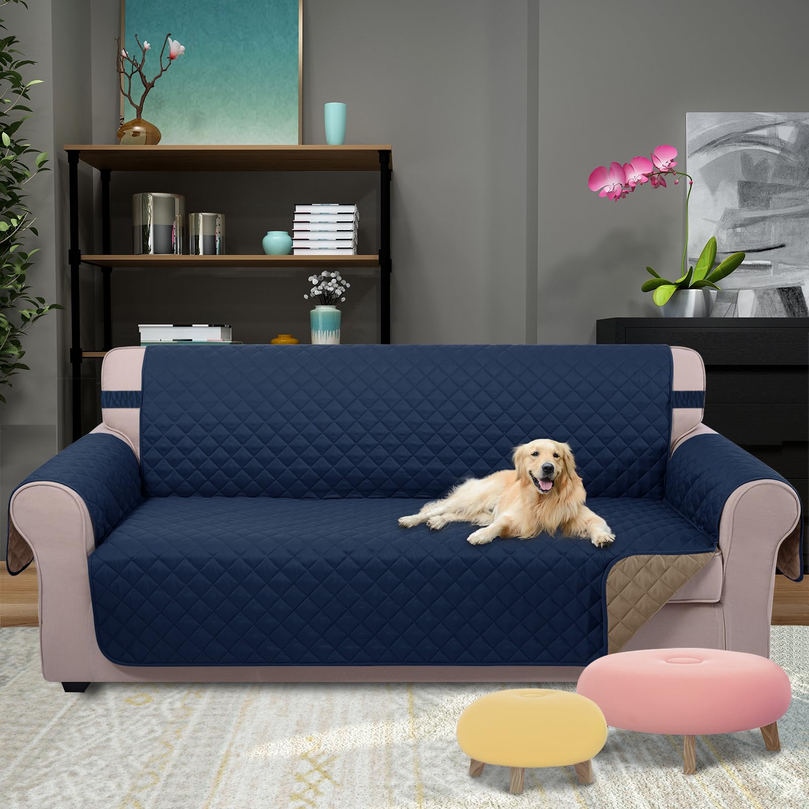 U-NICE HOME close-up of quilted texture highlighting softness and durable finish