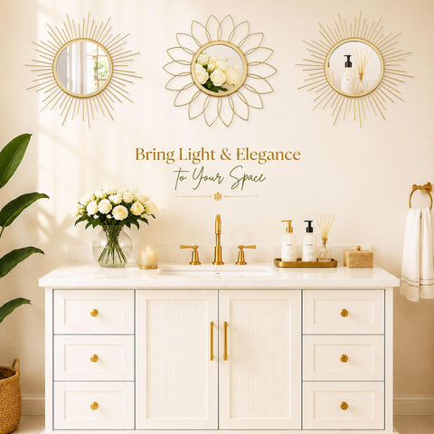 Uaussi bedroom dresser placement showing mirror over dresser and bedside-style benefit