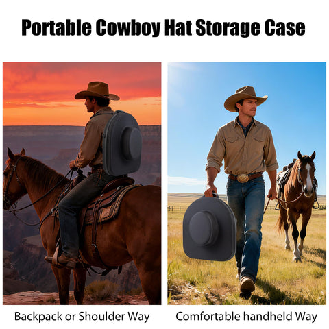 Uawsyut worn as backpack for hands-free hat transport