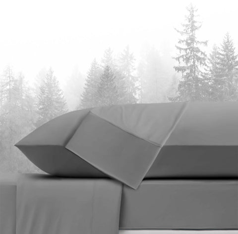 Ubauba pillow in bed lifestyle showing comfortable support for side sleeping