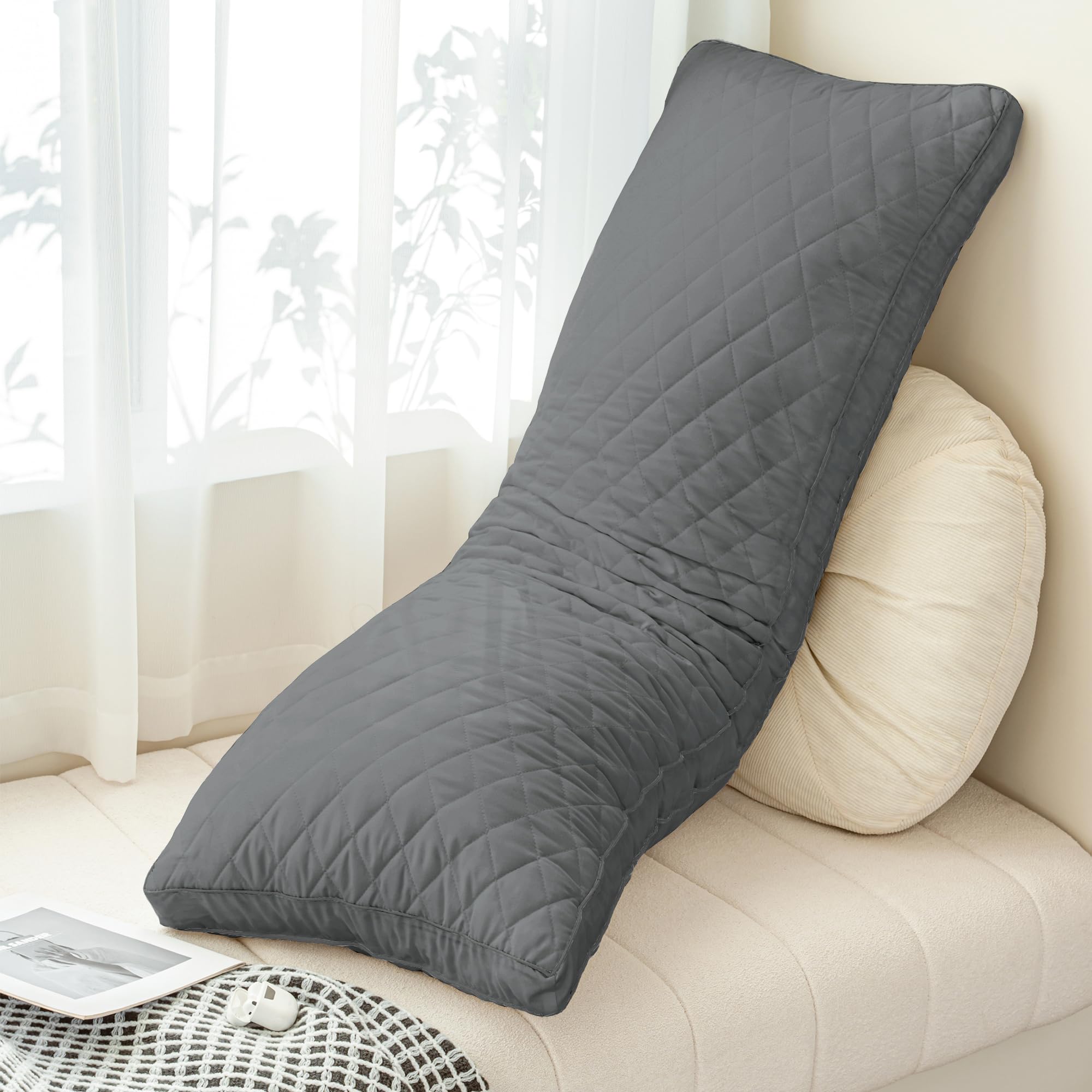 Ubauba shredded memory foam interior detail illustrating adaptive support and reduced lumping