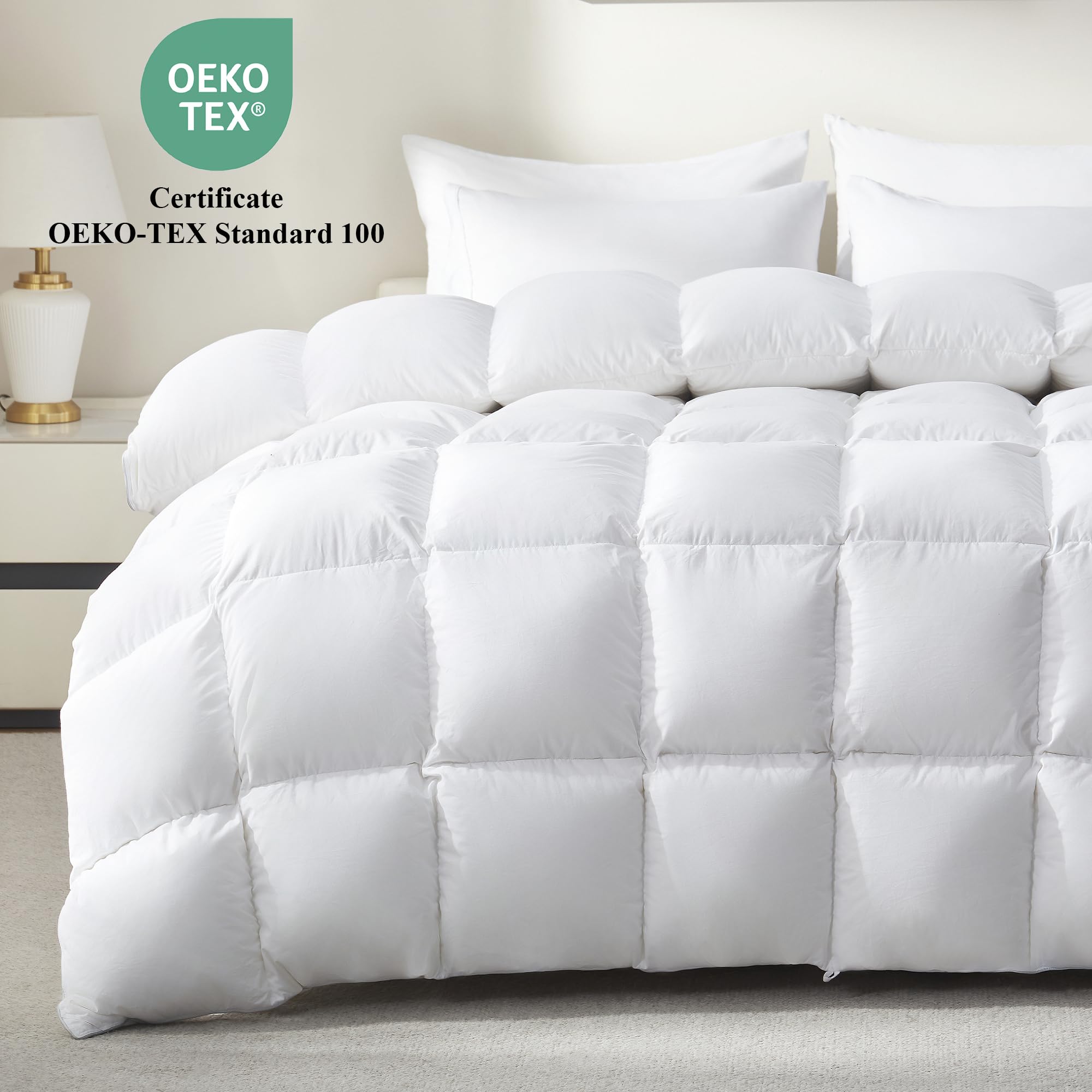 Ubauba size comparison on queen mattress demonstrating generous overhang benefit