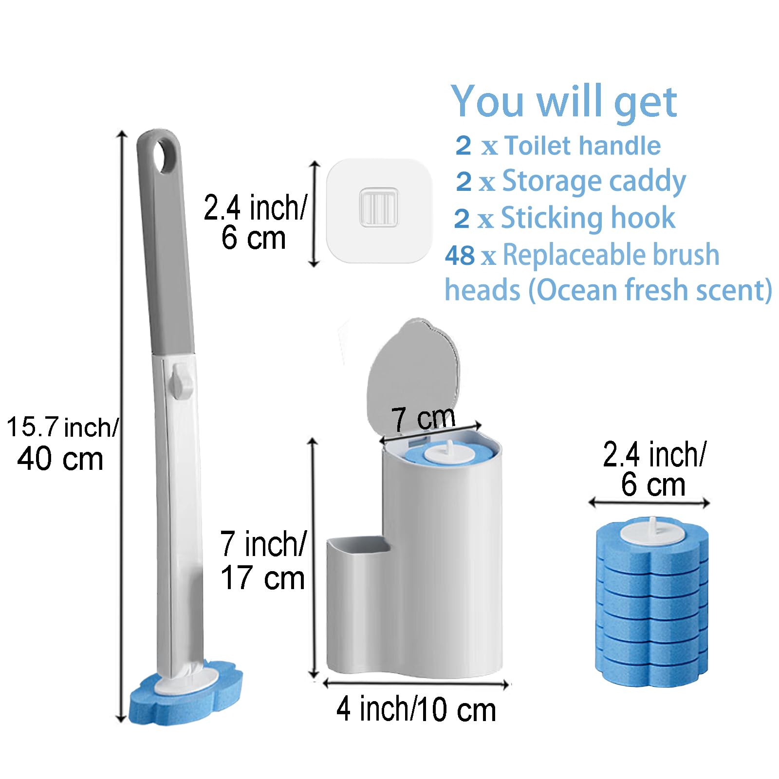 Ucaimao holder mounted on bathroom wall for tidy, space-saving storage