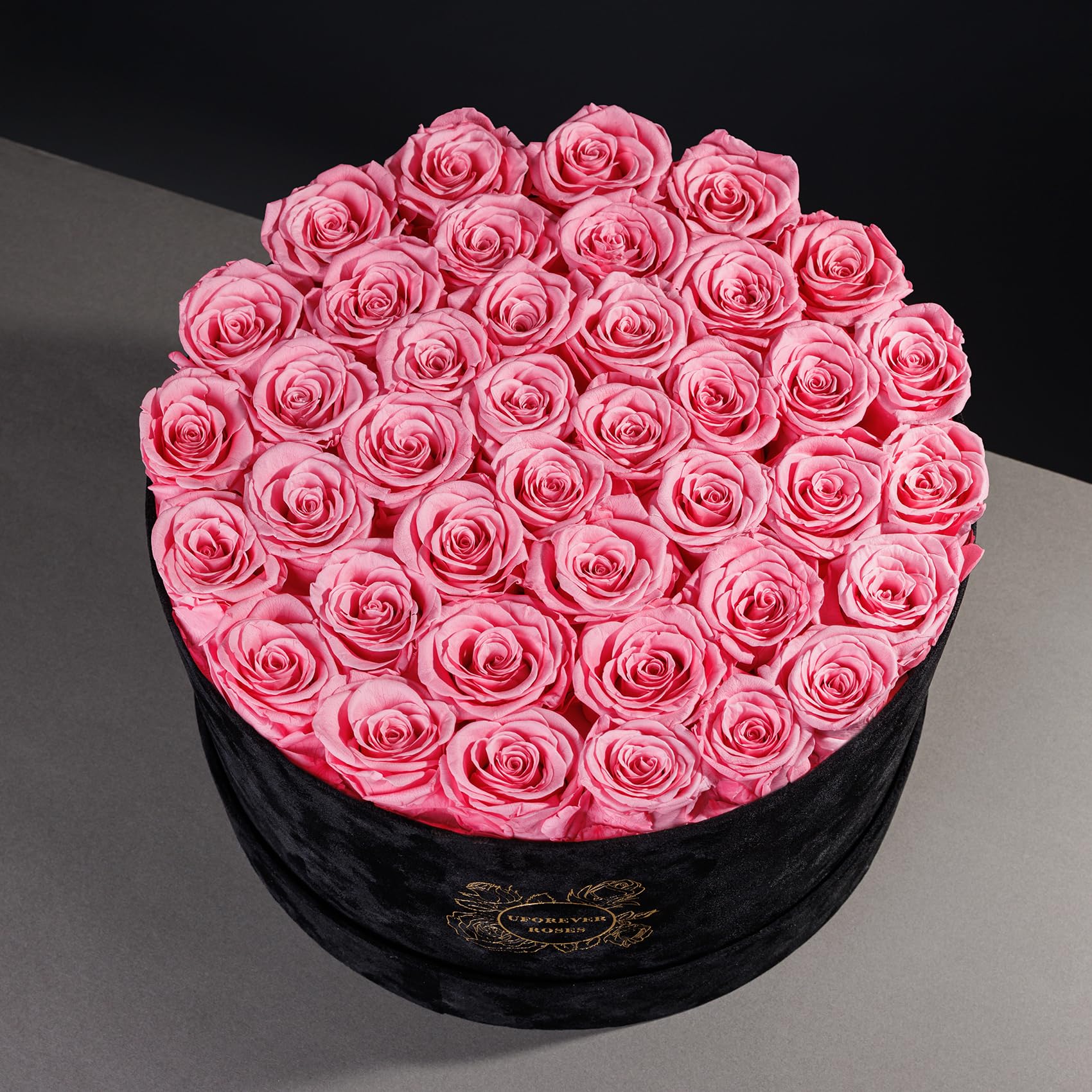 UFOREVER ROSES close-up of petal texture demonstrating natural look and soft touch