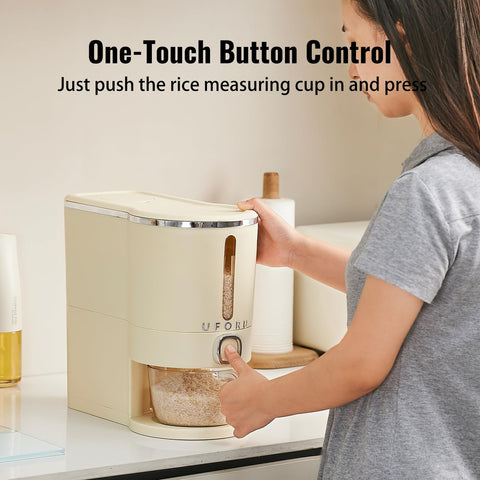 UFORU measuring cup detail for accurate portioning benefit