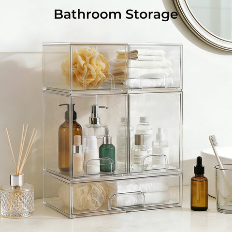 UFORU next to a baby bottle to show compact scale and space-saving benefit