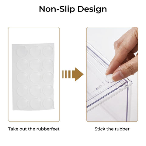 UFORU used on a vanity storing makeup for tidy, visible organization benefit