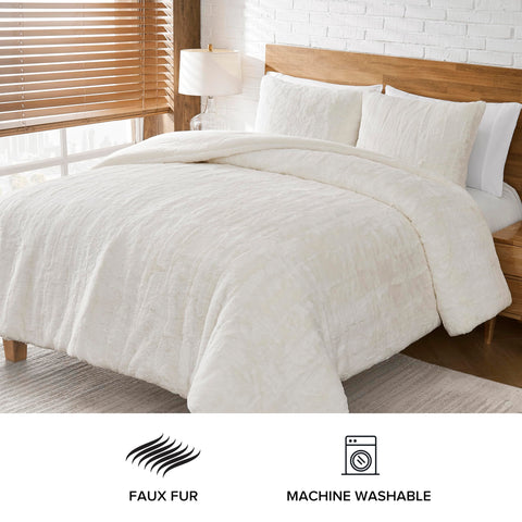 UGG Alondra matching pillow shams detail demonstrating coordinated bedding look