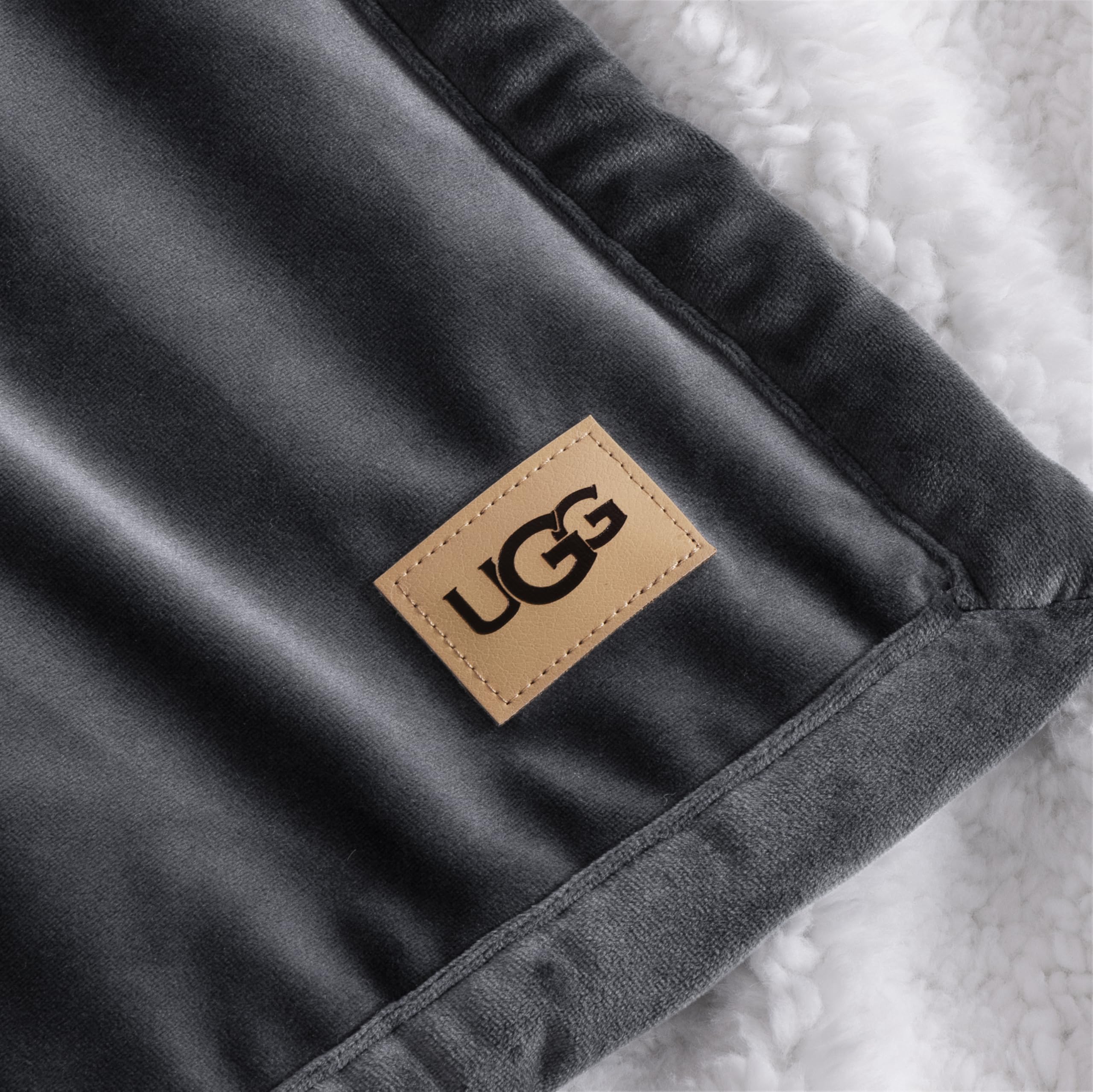 UGG Bliss next to chair for scale and generous coverage benefit
