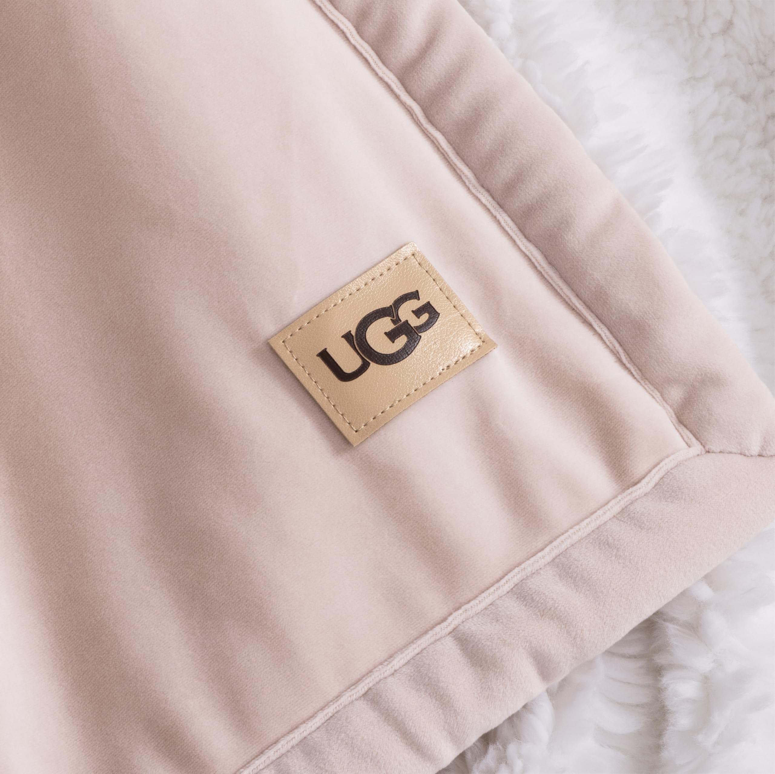 UGG Bliss label and care tag detail reveals OEKO-TEX compliance benefit