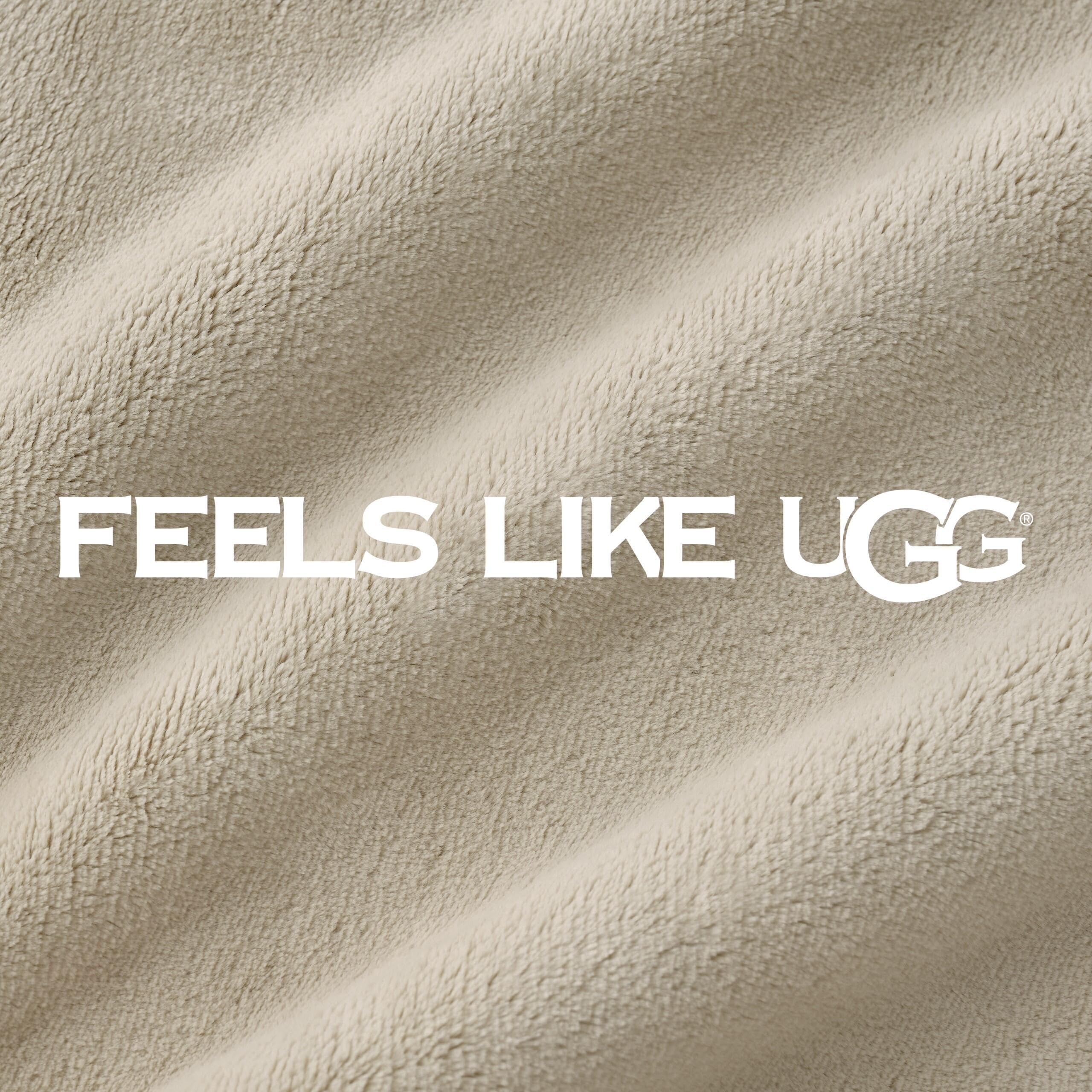 UGG Coco beside chair to show 50x70 size and room-scale