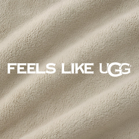 UGG Coco beside chair to show 50x70 size and room-scale