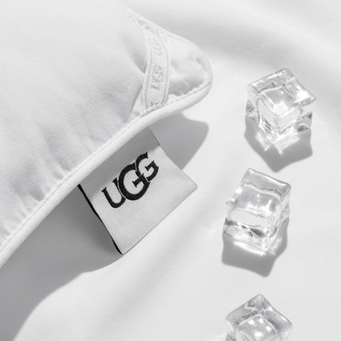 UGG Danielle inside a duvet cover illustrating easy fit and tidy bedroom presentation