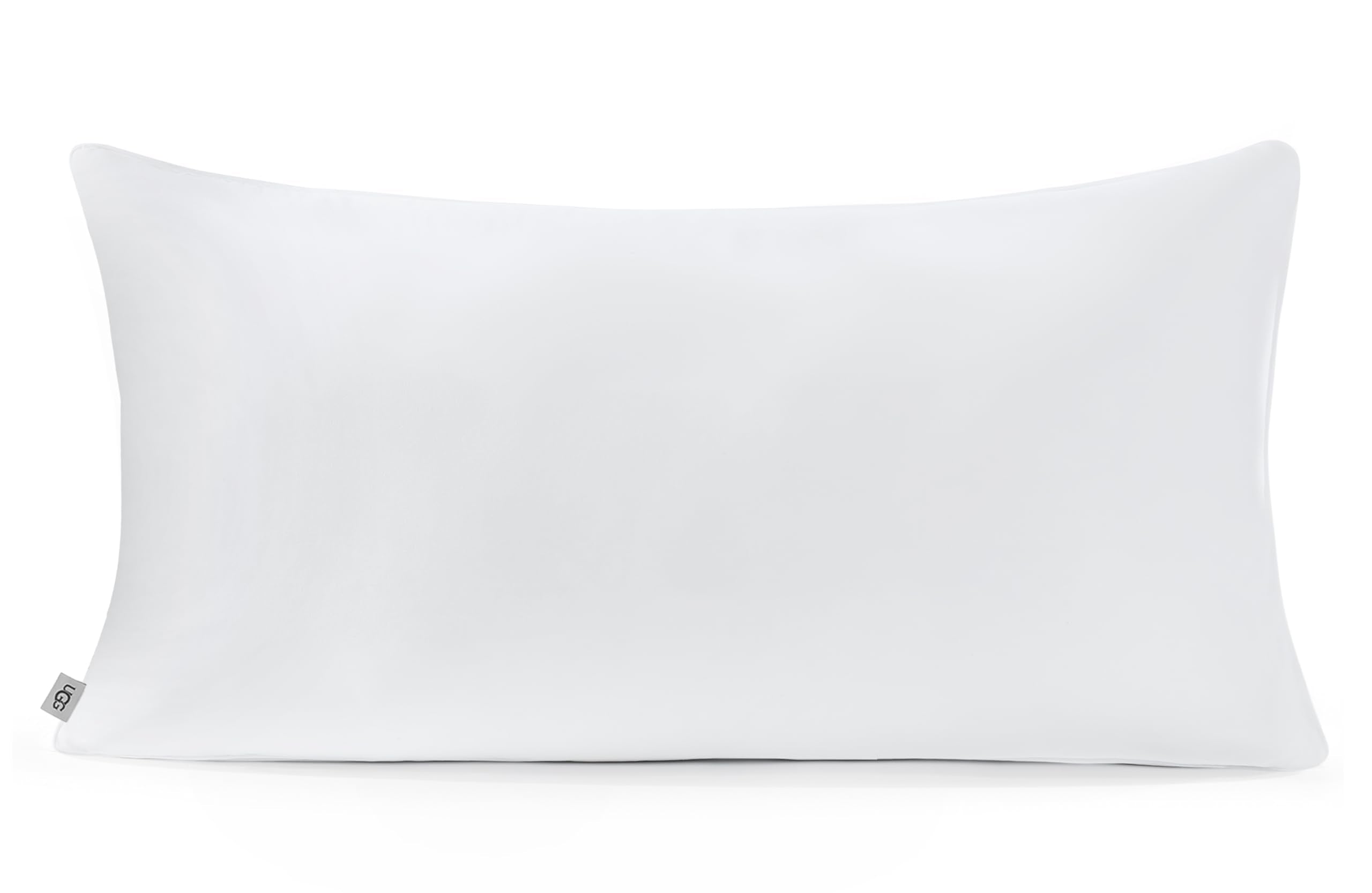 UGG Danielle king pillow front view showing clean lines and hotel look, inviting comfort