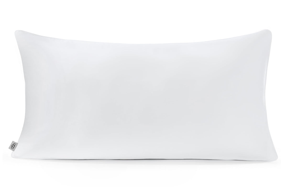UGG Danielle king pillow front view showing clean lines and hotel look, inviting comfort