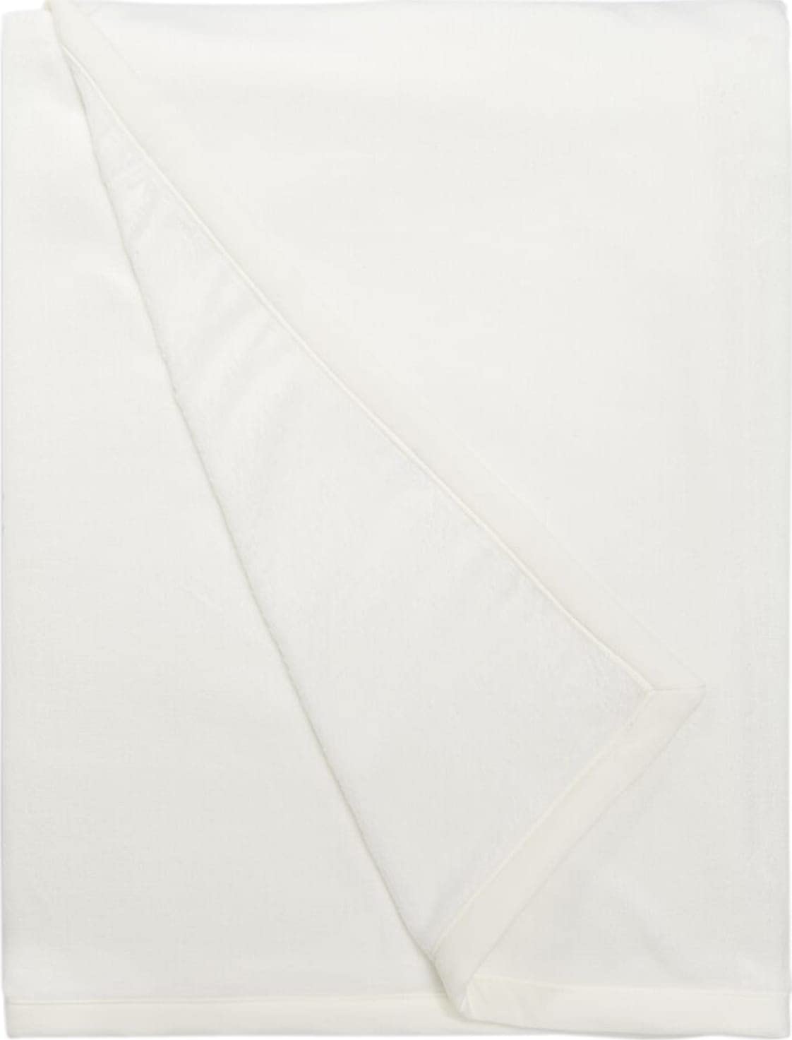 UGG Duffield Throw cream front view showing full 50x70 size and cozy texture