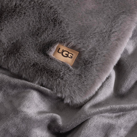 UGG euphoria label showing 800 GSM front and 200 GSM backing details
