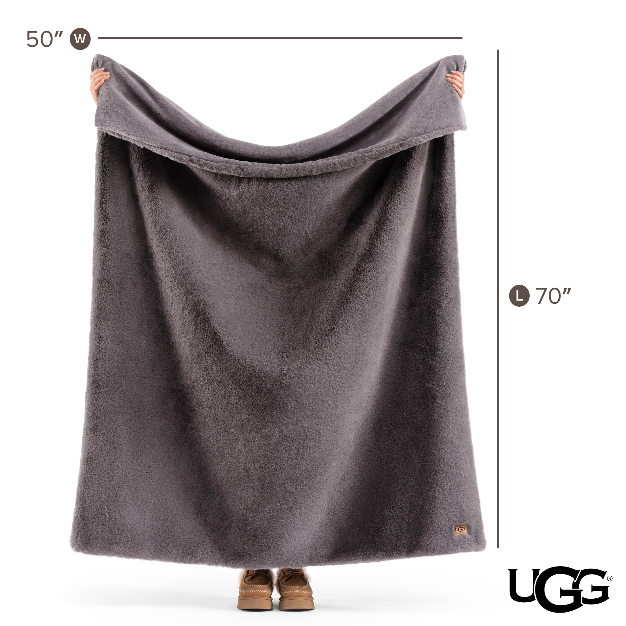 UGG euphoria reverse side showing smooth backing for comfort against skin