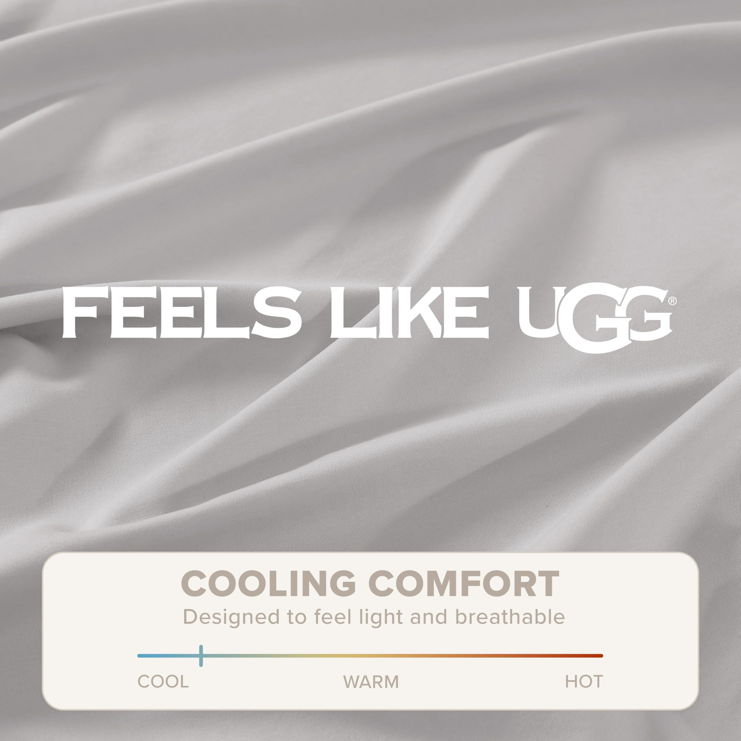 UGG Hedi fabric texture zoom revealing lightweight breathable weave