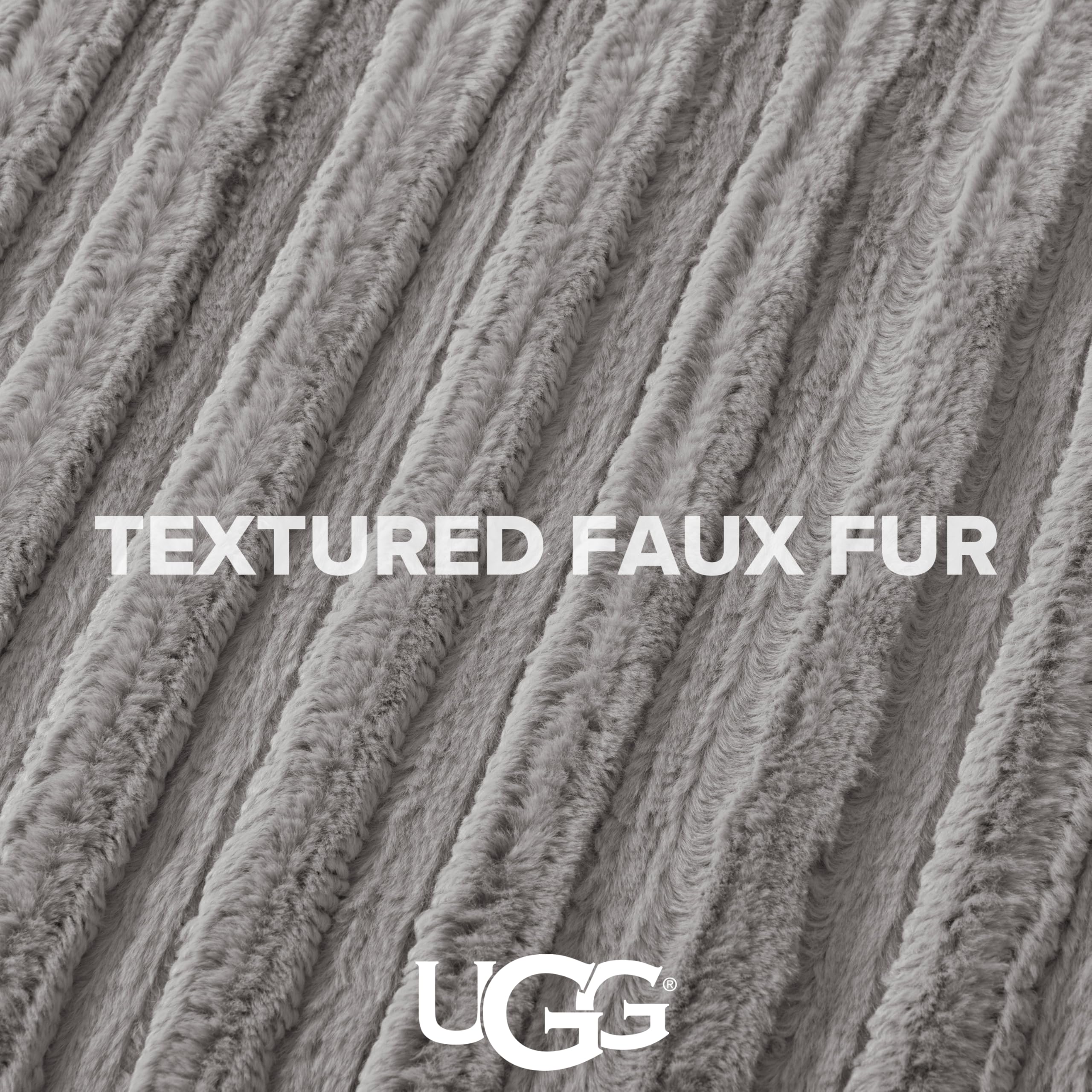 UGG Kenzie two pillow shams displayed for coordinated bed styling