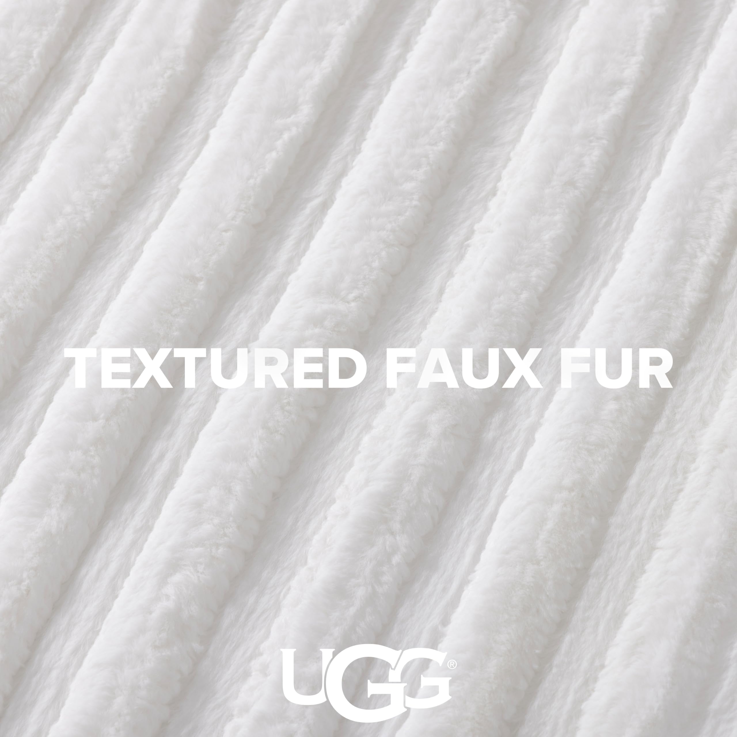 UGG Kenzie pillow shams displayed on bed showing coordinated look and softness