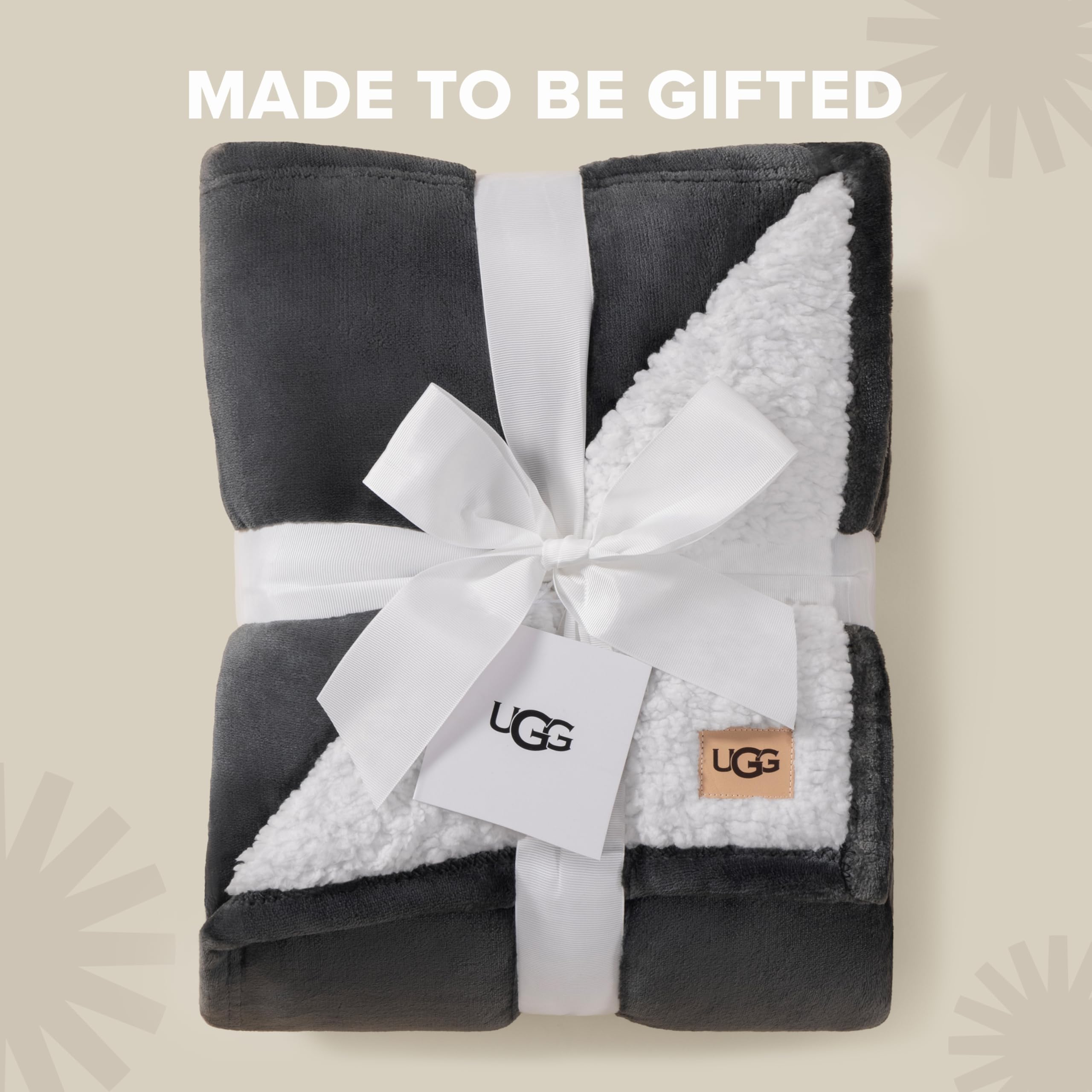 UGG Nita fluff texture detail highlighting plush pile and soft touch