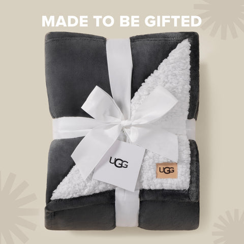 UGG Nita fluff texture detail highlighting plush pile and soft touch