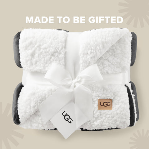 UGG Nita folded on couch showing stylish accent and easy layering