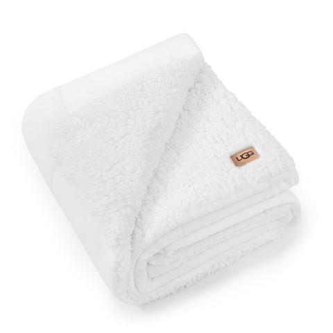UGG Nita front folded showing plush fluff and inviting softness