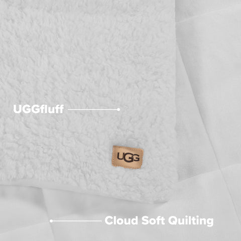 UGG Nita sewn label and edge finish demonstrating quality