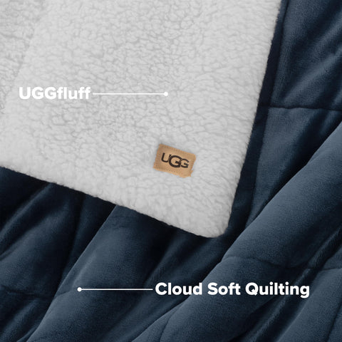 UGG Nita Oeko-Tex label close-up showing certification benefit: fabric safety assurance