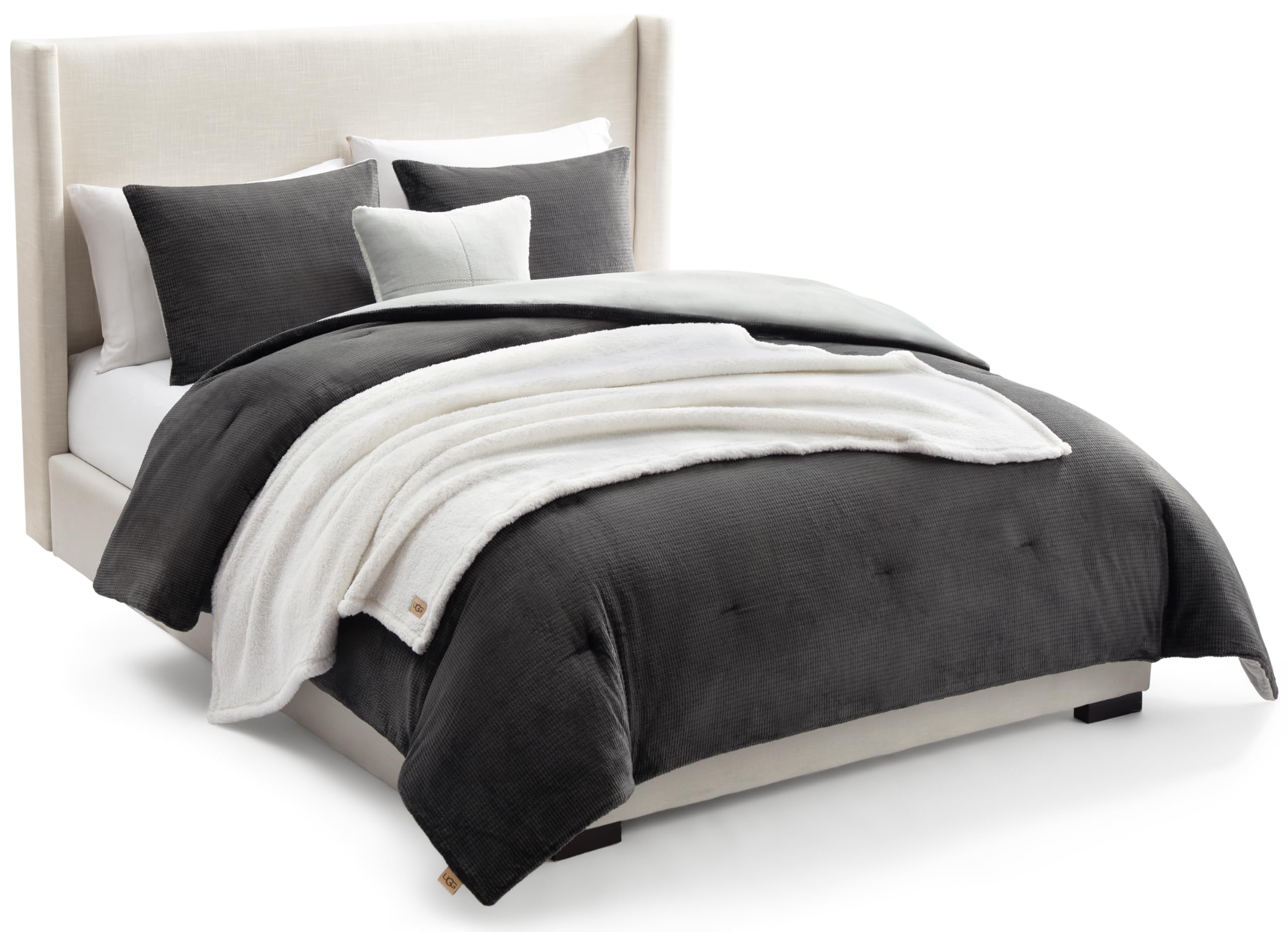 UGG Remina front view showing full/queen comforter and coordinated look