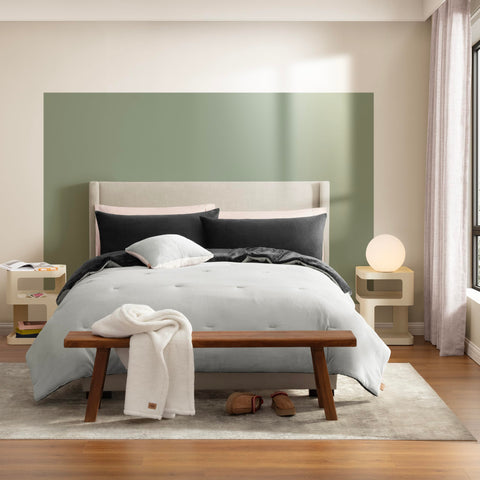 UGG remina folded throw blanket, convenient layering and extra warmth
