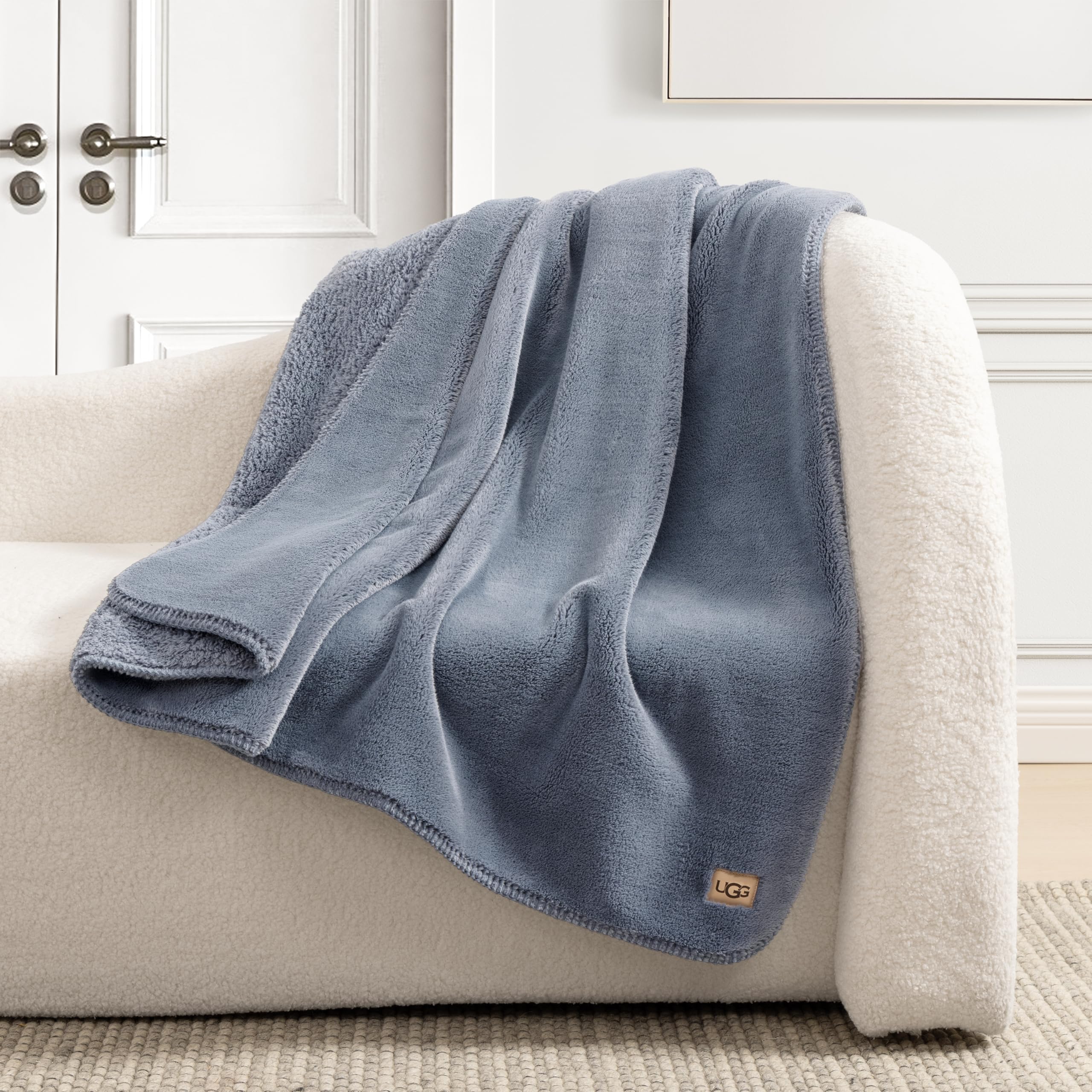 UGG Whitecap spread at foot of bed demonstrating color coordination and added warmth