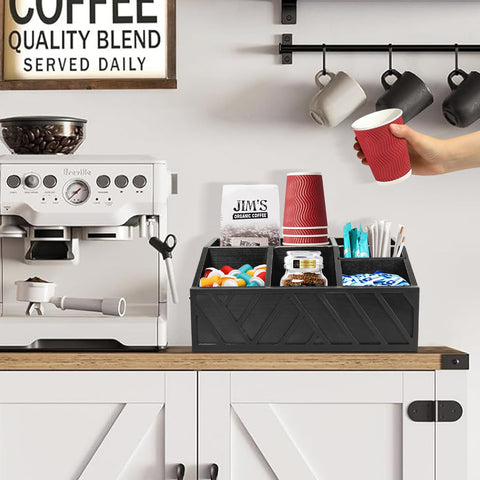 ugiftt styled in office breakroom displaying easy replenishment and tidy presentation