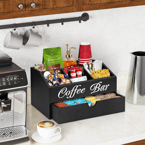 ugiftt rear compartments holding stacked cups for organized vertical storage