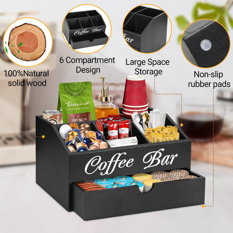 ugiftt size comparison beside a standard mug to show countertop footprint