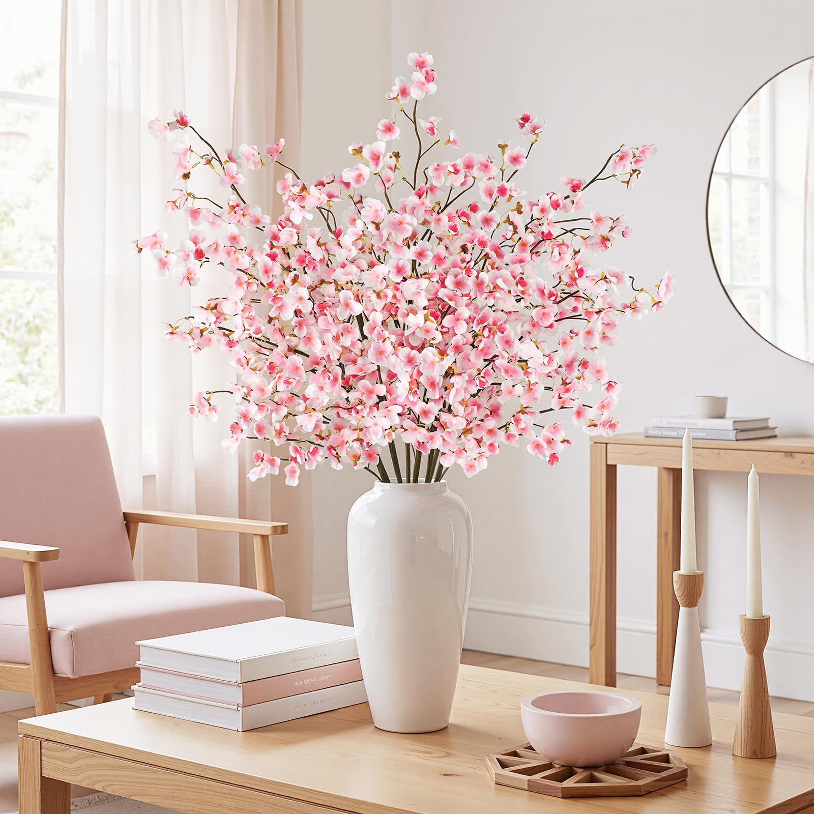 Uieke DIY wreath with detached petals showing simple repairability