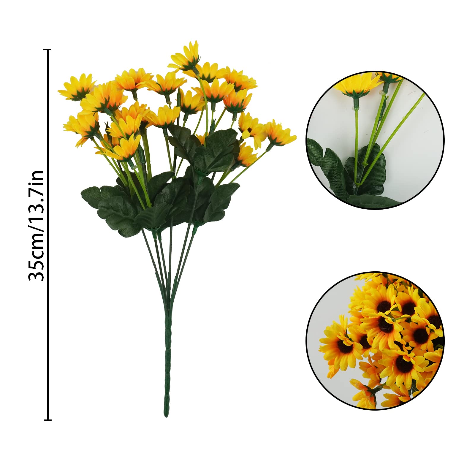 Uieke vase arrangement in living room adding instant fall color benefit