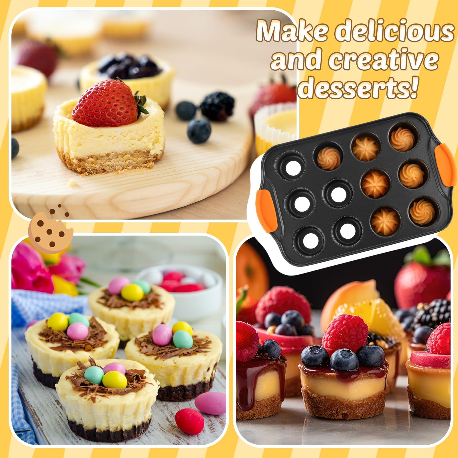 Uiifan styled table with served mini desserts highlighting attractive presentation