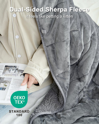 UINIU Sherpa close-up highlighting plush fleece texture for warm, soft comfort