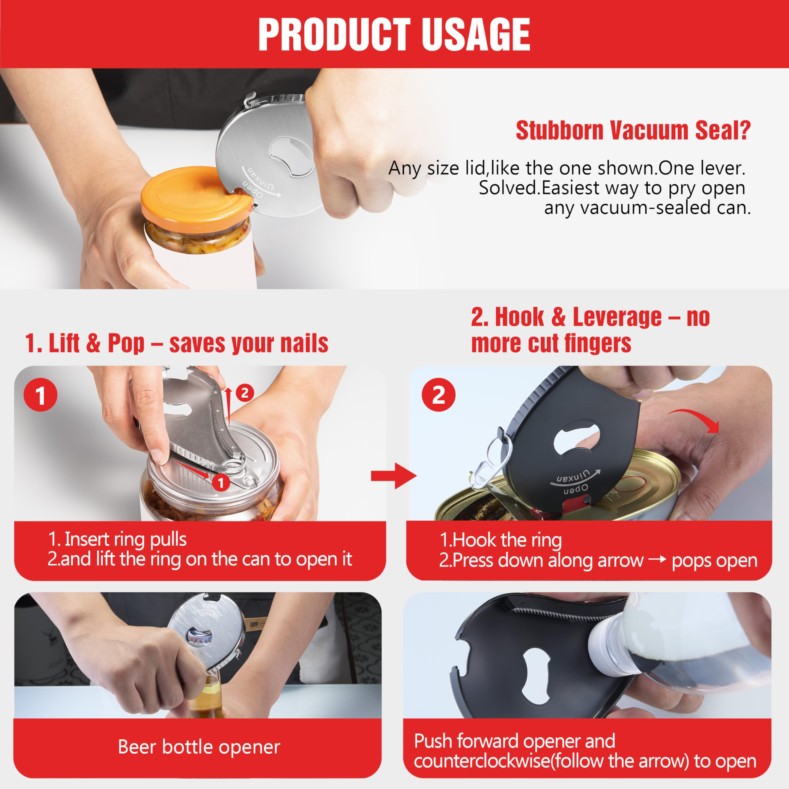 Uinxan opening a jam jar to show reduced effort for users